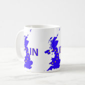 Mug LE R-U - Référendum 2016 d'adhésion à l'UE (Devant gauche)