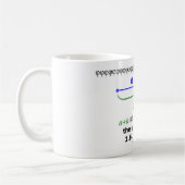 Mug Le rapport d'or (mathématiques 1,6180339887) (Gauche)
