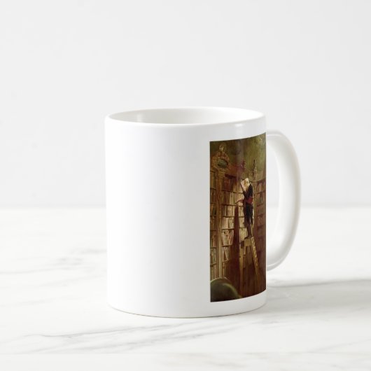 Mug Le rat de bibliothèque (Devant droit)