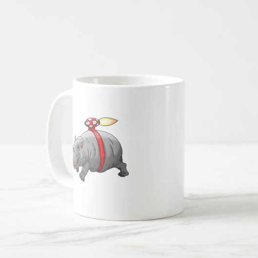 Mug Le réacteur de Rocket Hippo (Devant gauche)
