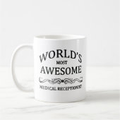 Mug Le réceptionniste Médicale le plus impressionnant (Gauche)