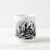 Mug Le récit d'un cimetière désolé (Centre)