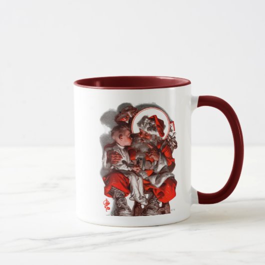 Mug Le recouvrement de Père Noël (Droite)