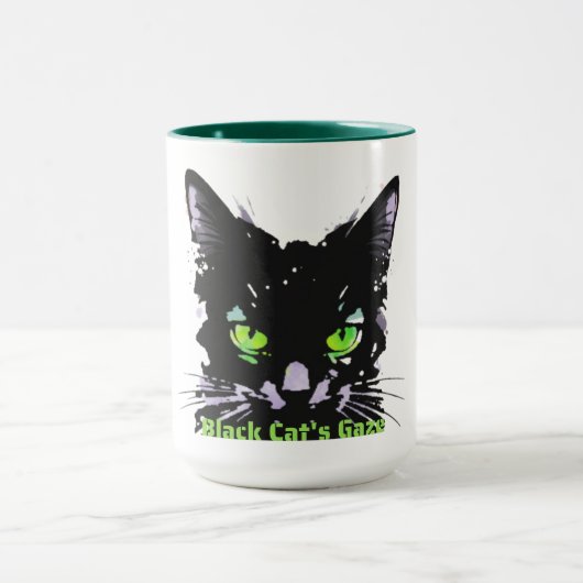 Mug Le Regard du Chat Noir (Centre)