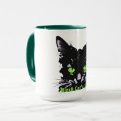Mug Le Regard du Chat Noir (Devant gauche)
