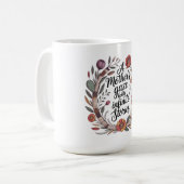 Mug Le regard d'une mère contient des histoires infini (Devant gauche)