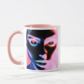 Mug Le regard hypnotique d'une entité venue d'ailleurs (Gauche)