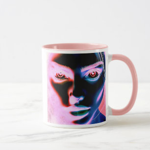 Mug Le regard hypnotique d'une entité venue d'ailleurs