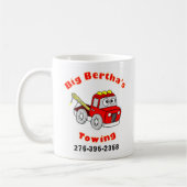 Mug Le remorquage de grand Bertha/conducteur de (Gauche)