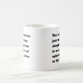 Mug Le Renard Brun Rapide Vient de Coller... T-Shirt P (Centre)