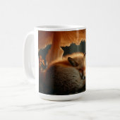 Mug Le Renard Rouge Dort Sous Le Champion Géant (Devant gauche)