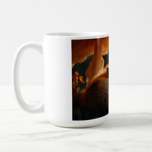 Mug Le Renard Rouge Dort Sous Le Champion Géant (Gauche)