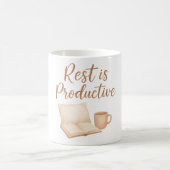 Mug Le repos est productif (Centre)