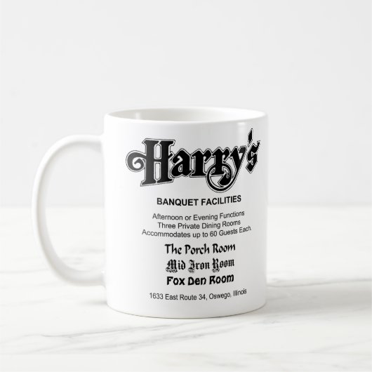 Mug Le Restaurant d'Harry, Oswego, IL (Gauche)