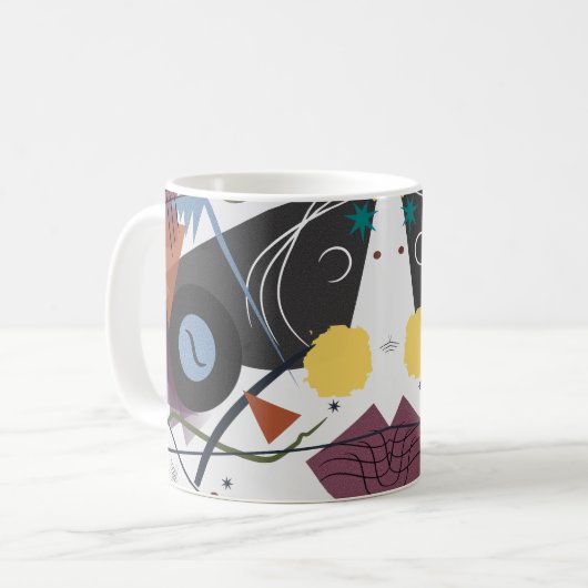 Mug Le rêve de Kadinsky (Devant gauche)