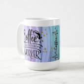 Mug Le rêve de l'amoureux du café (Devant gauche)