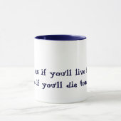 Mug Le rêve et vivent (Centre)