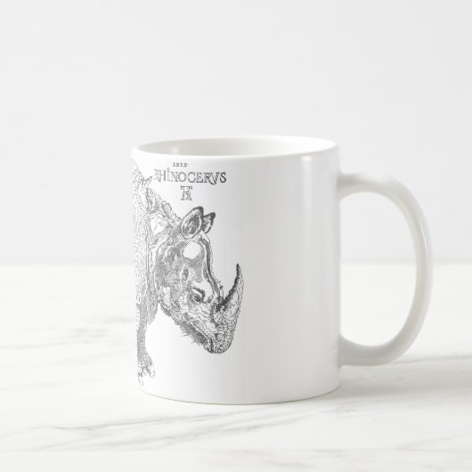 Mug Le rhinocéros de Dürer (Droite)