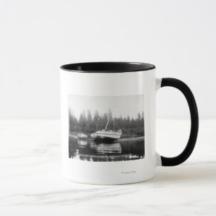 Mug Le rhododendron sur la rivière de Quillayute