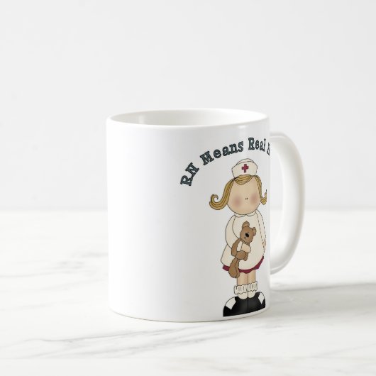 Mug Le Rn signifie vrai gentil (Devant droit)