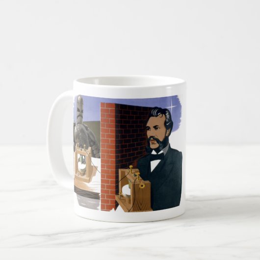 Mug Le Robocaller de Graham Bell (Devant gauche)