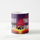 Mug Le Robot Était Juste Étrange Café À Canon (Centre)