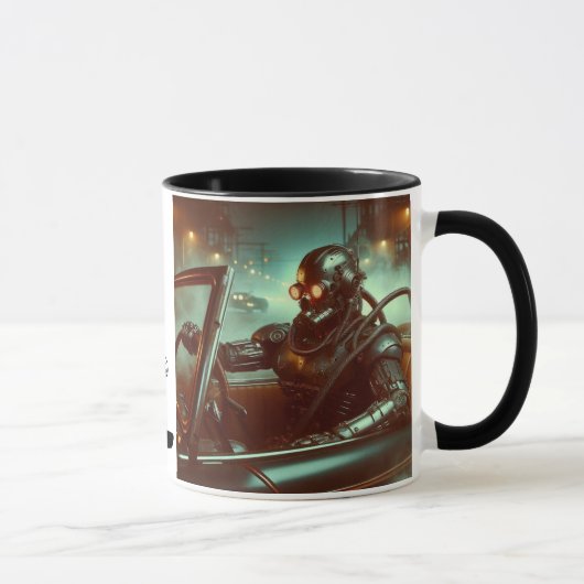 Mug Le Robot Était Le Café Cybergun Droit (Droite)