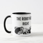 Mug Le Robot Était Le Café Cybergun Droit (Gauche)