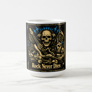 Mug Le Rock ne Meurt Jamais – Esprit Rock Immortel