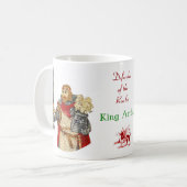 Mug Le Roi Arthur Defender de la série de royaume (Devant gauche)