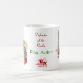 Mug Le Roi Arthur Defender de la série de royaume (Centre)
