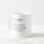 Mug Le Roi Billy, William III de l'Angleterre, (Devant gauche)