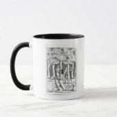 Mug Le Roi Charles II se cachant dans un chêne (Gauche)