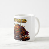 Mug Le roi citrouille épicé d'Halloween Art (Devant droit)