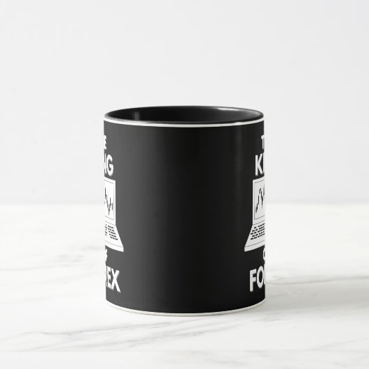 Mug Le roi de Forex (Centre)