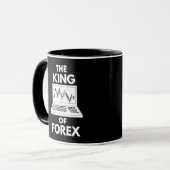Mug Le roi de Forex (Devant gauche)