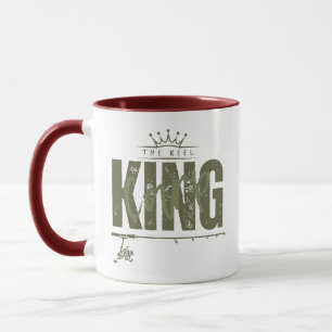 Mug Le roi de la carpe de bobine Pêche à la carpe