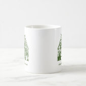 Mug Le roi de la serre Jardinage personnalisé (Centre)