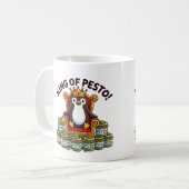 Mug Le roi de Pesto Penguin (Devant gauche)
