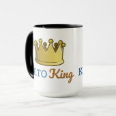 Mug Le Roi drôle Crown de cétonique (Devant gauche)