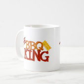 Mug Le roi du barbecue (Devant gauche)