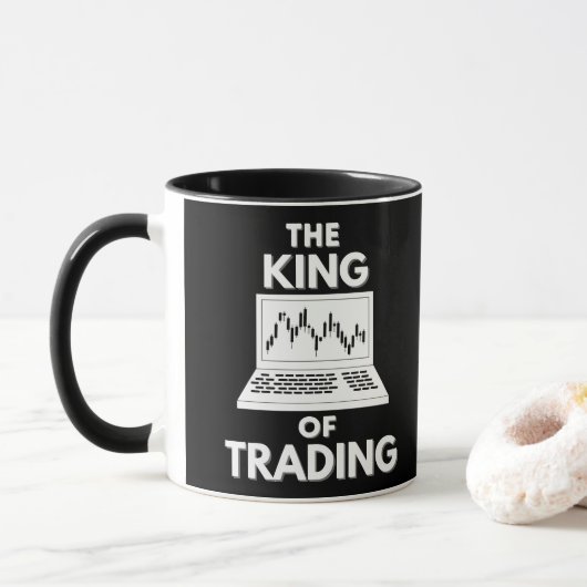 Mug Le roi du commerce (Avec donut)