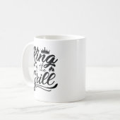 Mug Le Roi Du Grill (Devant gauche)