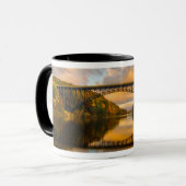 Mug Le Roi français Bridge dans l'automne (Devant gauche)