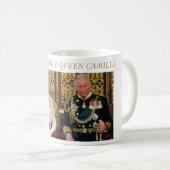 Mug Le Roi George VII et Reine Camilla (Devant droit)