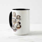 Mug Le Roi Henry VIII de l'Angleterre | ses six (Devant gauche)