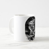 Mug Le Roi Lear et imbécile dans une tempête (Devant gauche)