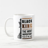 Mug Le Roi Noir La Pièce La Plus Importante Dans Le Je (Gauche)