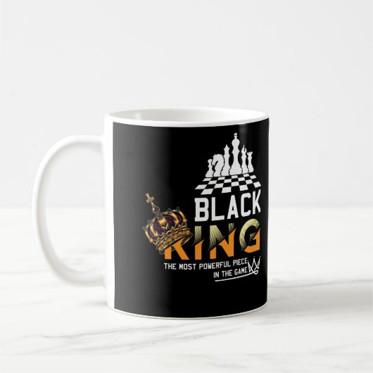 Mug Le Roi Noir La Pièce La Plus Puissante Du Jeu (Gauche)