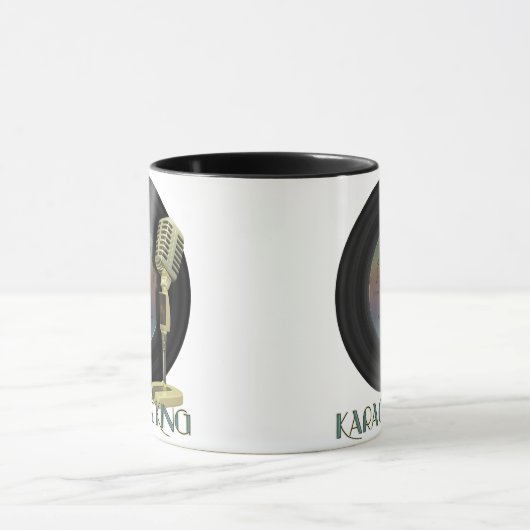 Mug Le Roi Personalized Drinkware de karaoke (Centre)